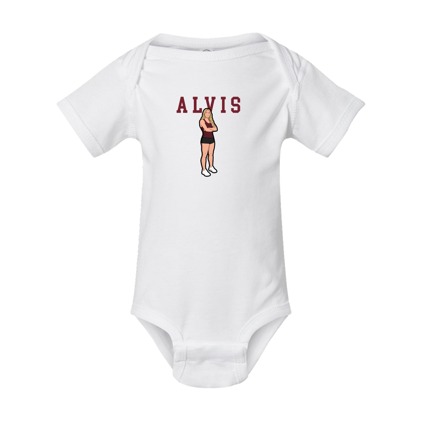 Baby Onesie — Shirsey in White