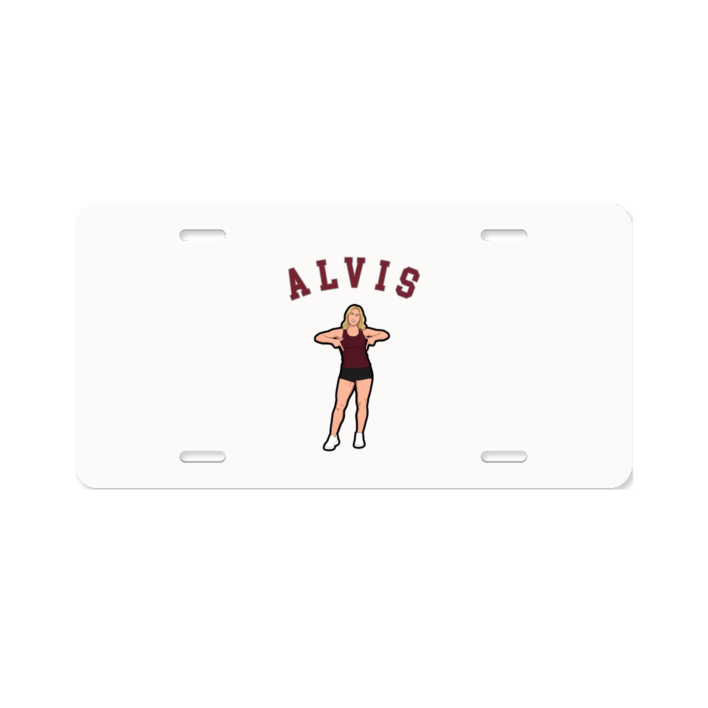 License Plate — Shirsey Arch in Classic