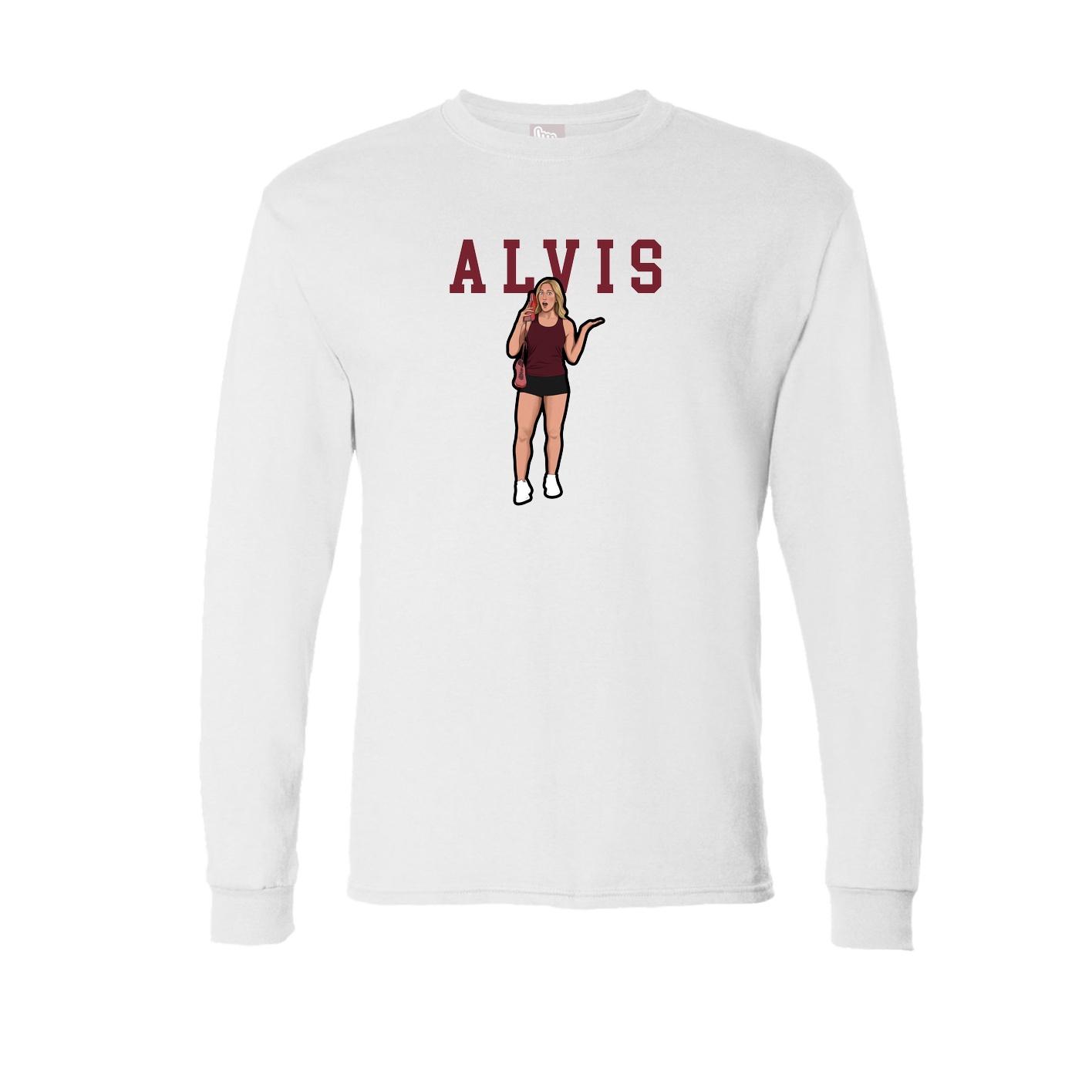 Long Sleeve Tee — Shirsey in White