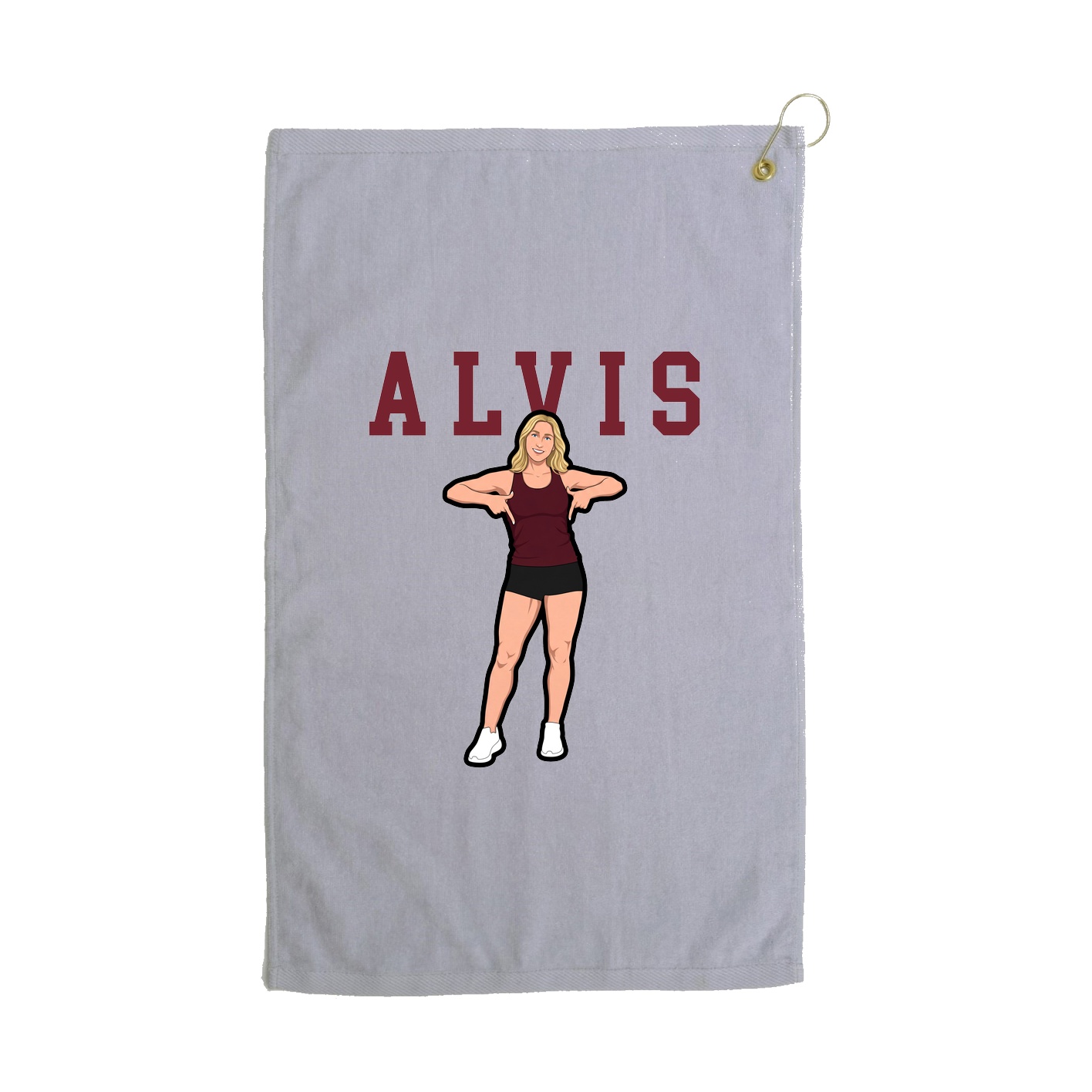 Golf Towel — Shirsey in Grey