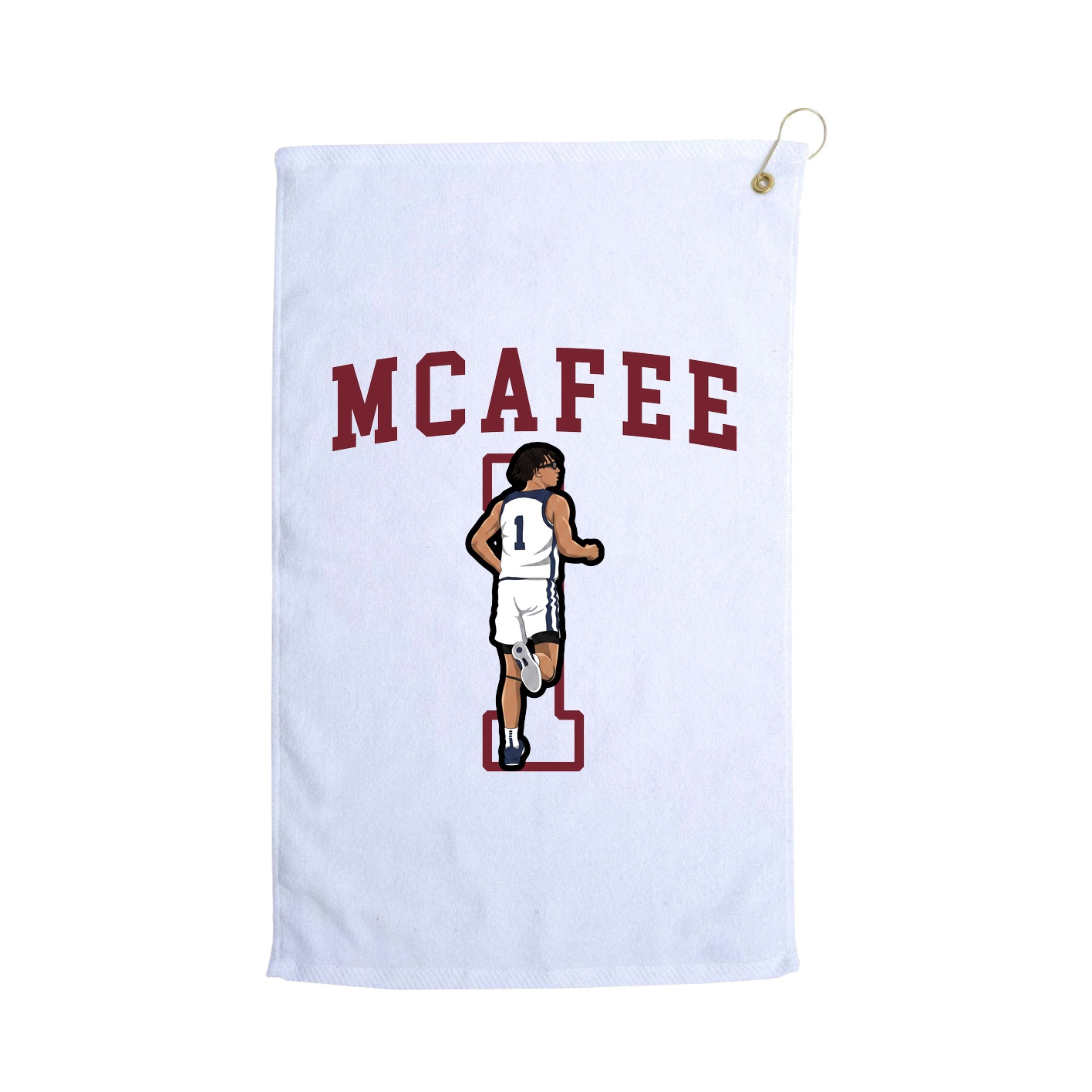 Golf Towel — Shirsey in White