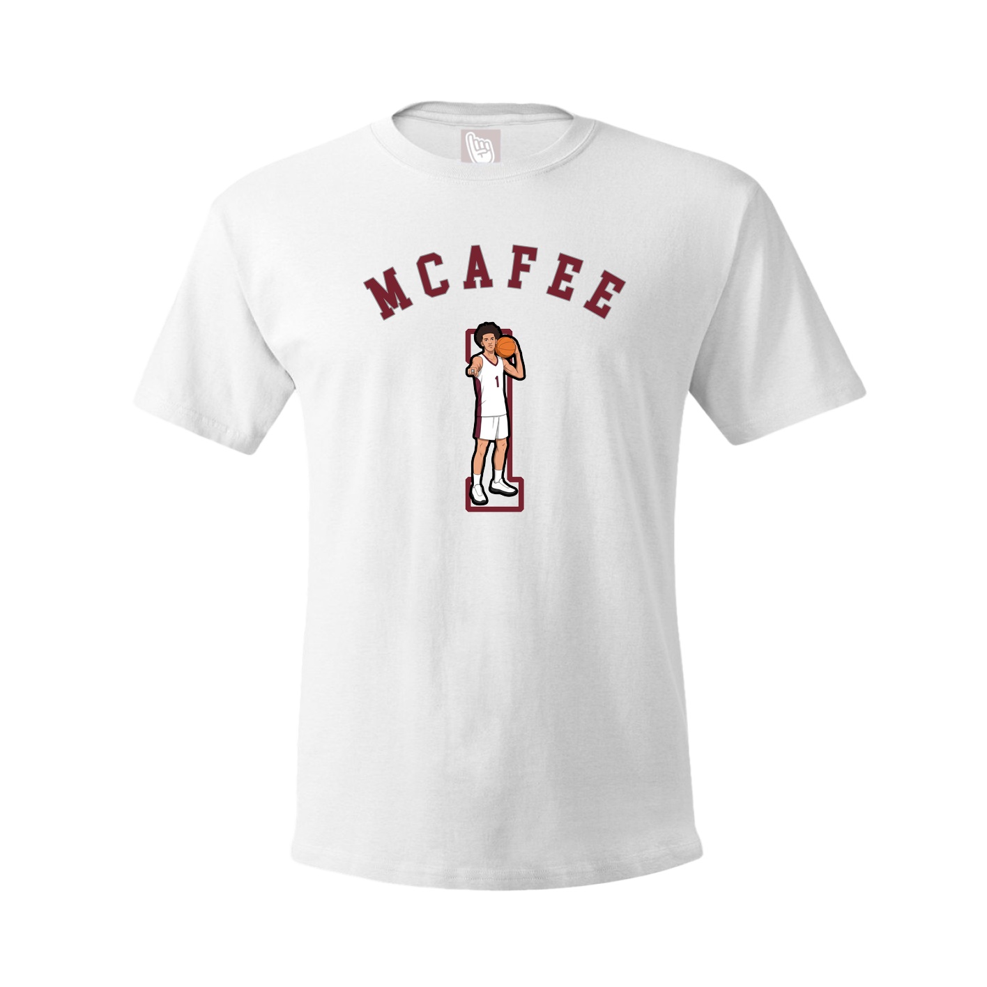 Youth Tee — Shirsey Arch in White