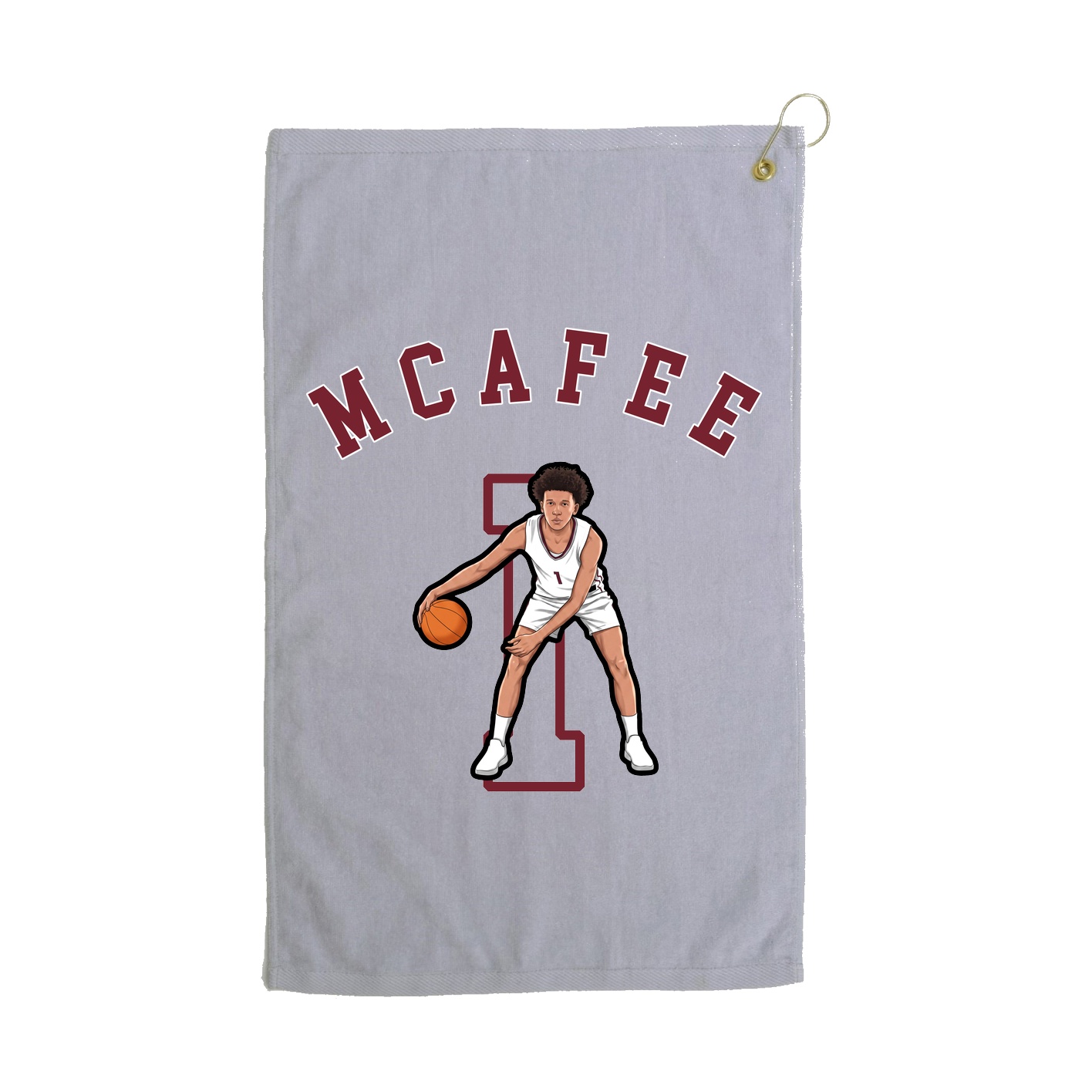 Golf Towel — Shirsey Arch in Grey