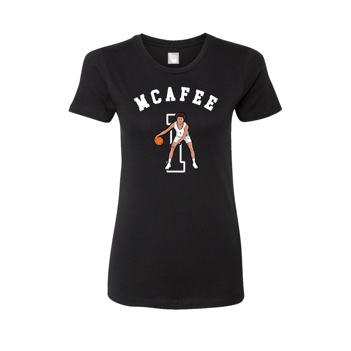 Womens Tee — Shirsey Arch in Black