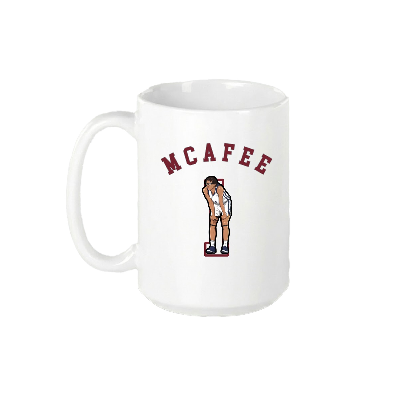 15oz Coffee Mug — Shirsey Arch in White