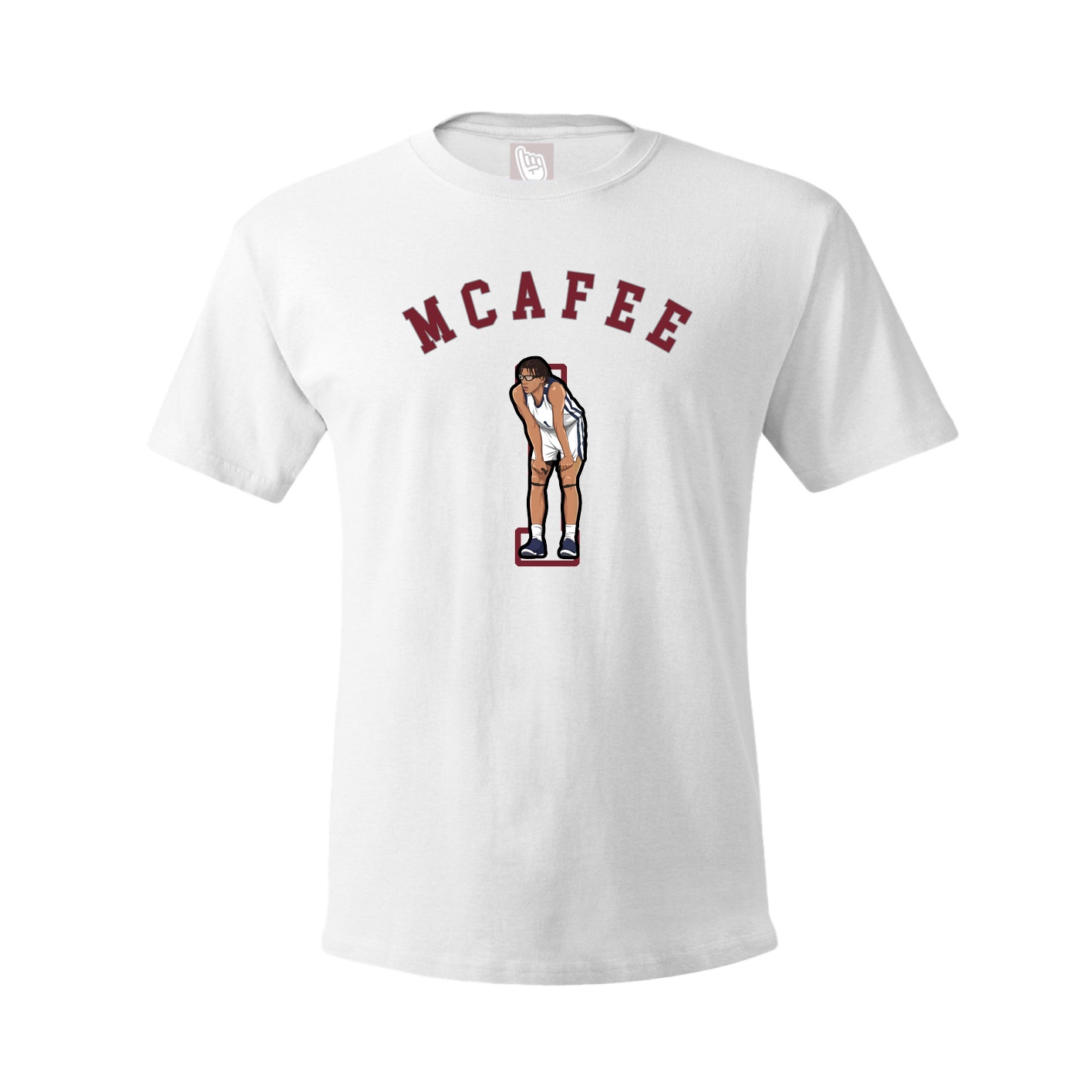 Tee — Shirsey Arch in White