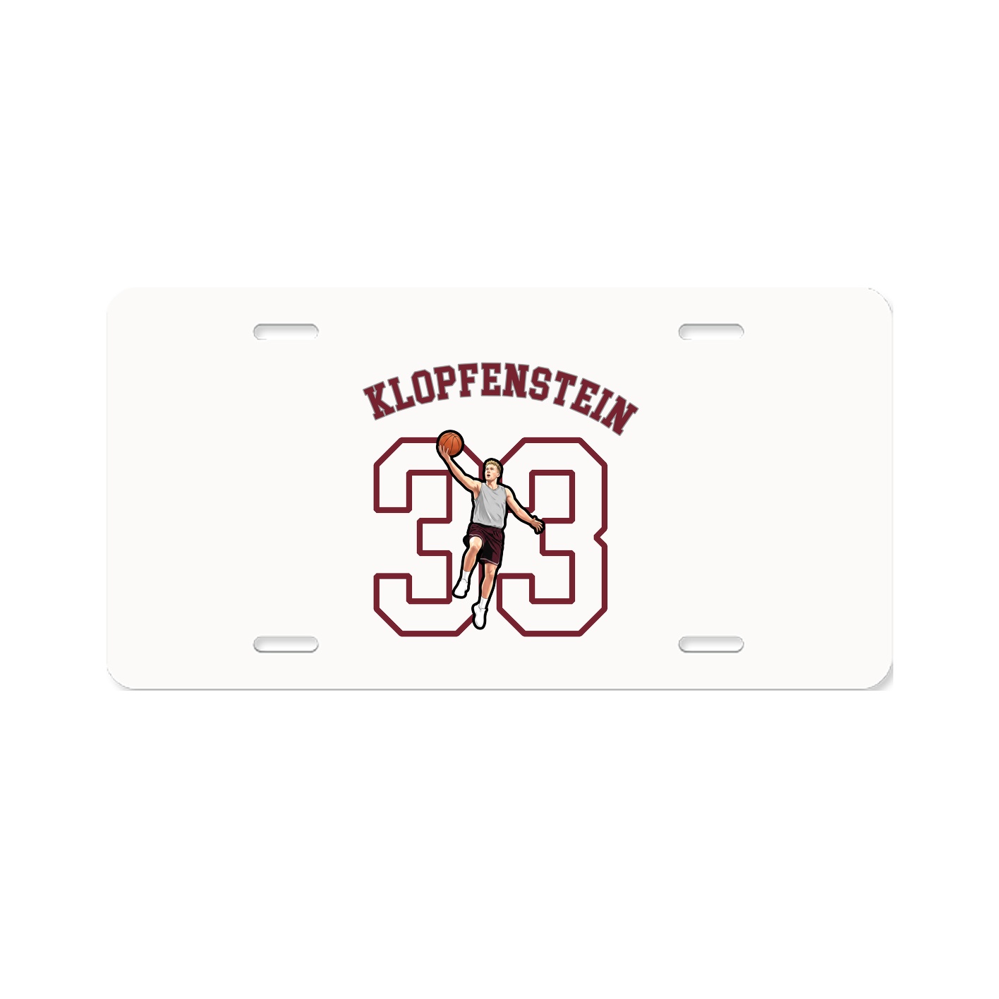 License Plate — Shirsey Arch in Classic