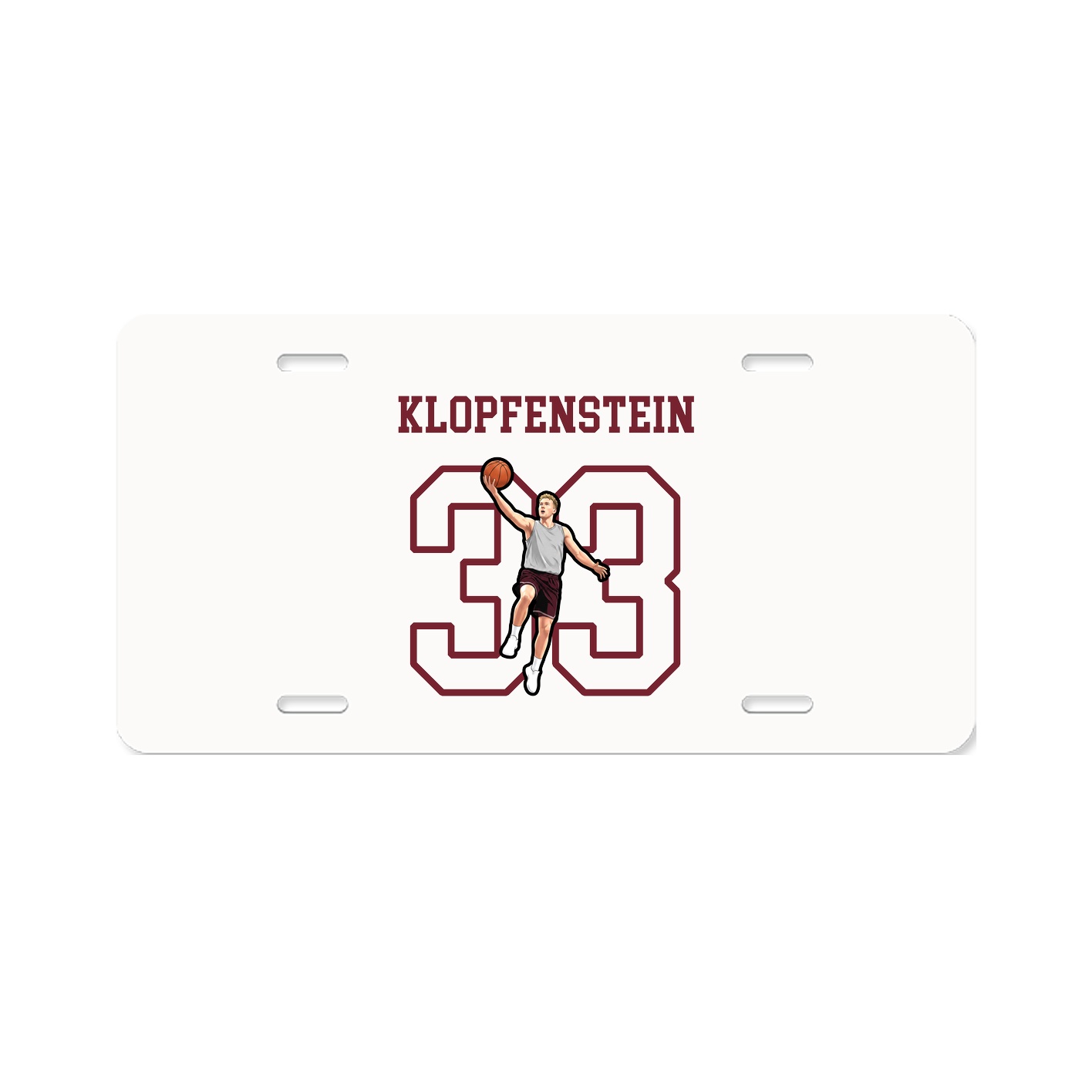 License Plate — Shirsey in Classic
