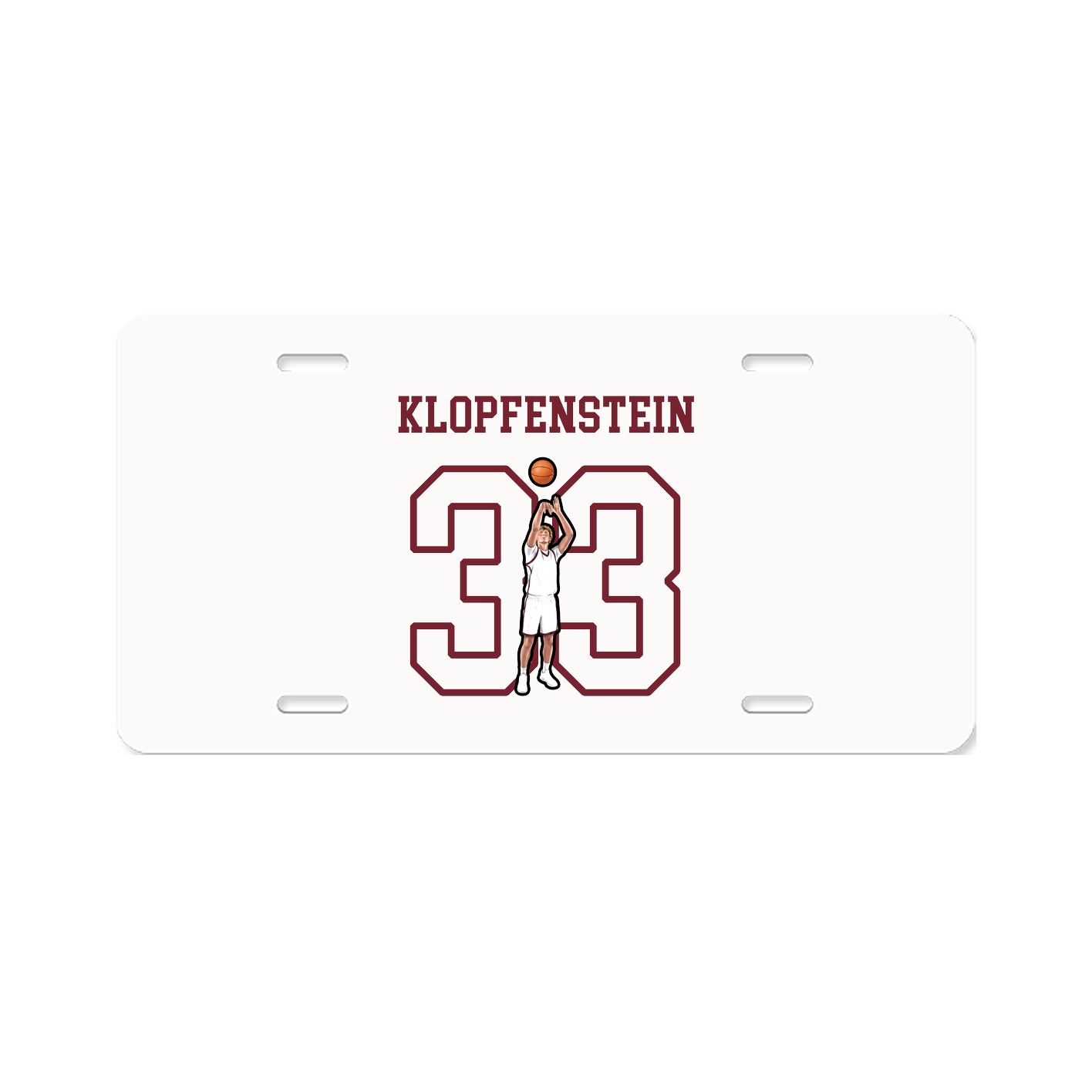 License Plate — Shirsey in Classic