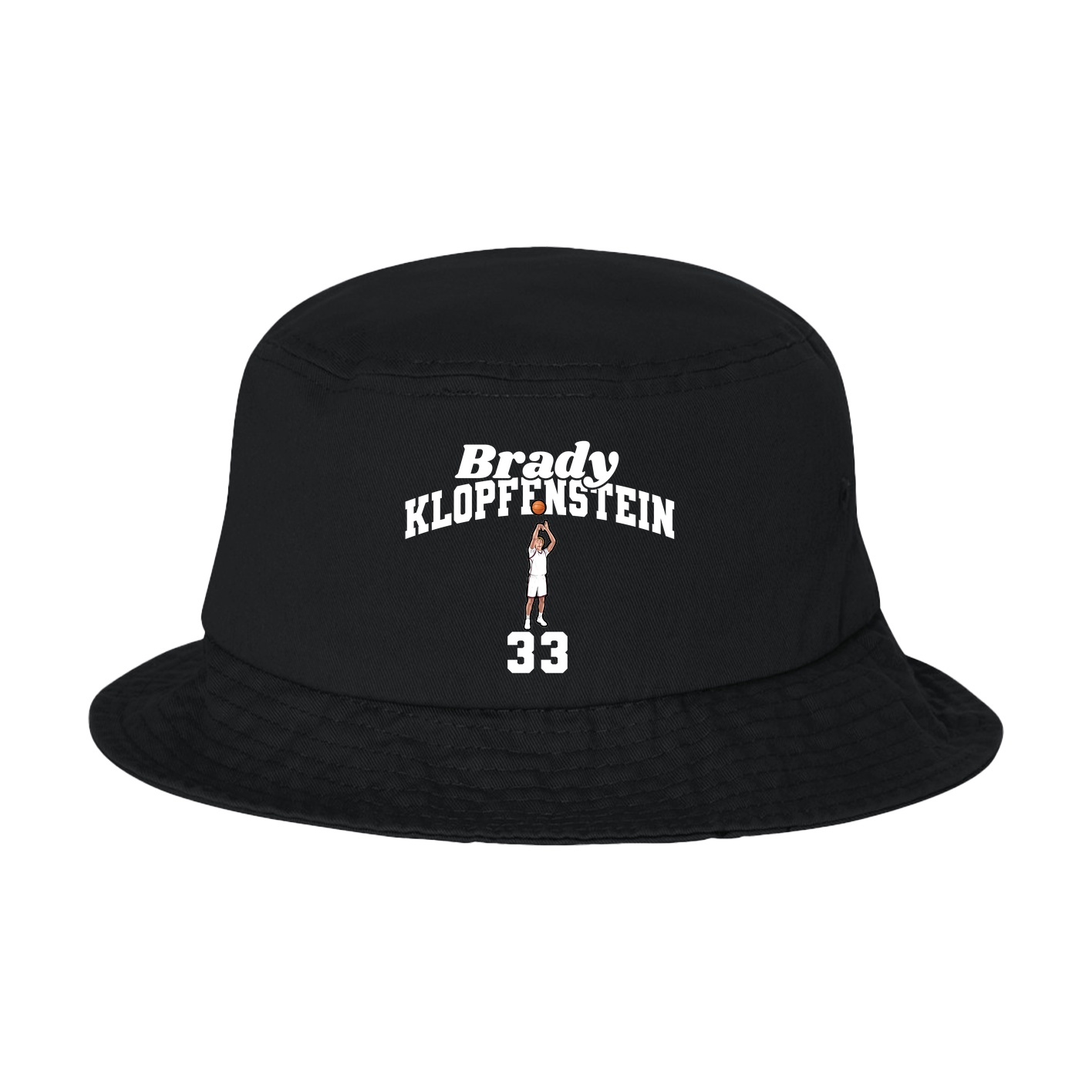 Bucket Cap — Signature Arch in Black