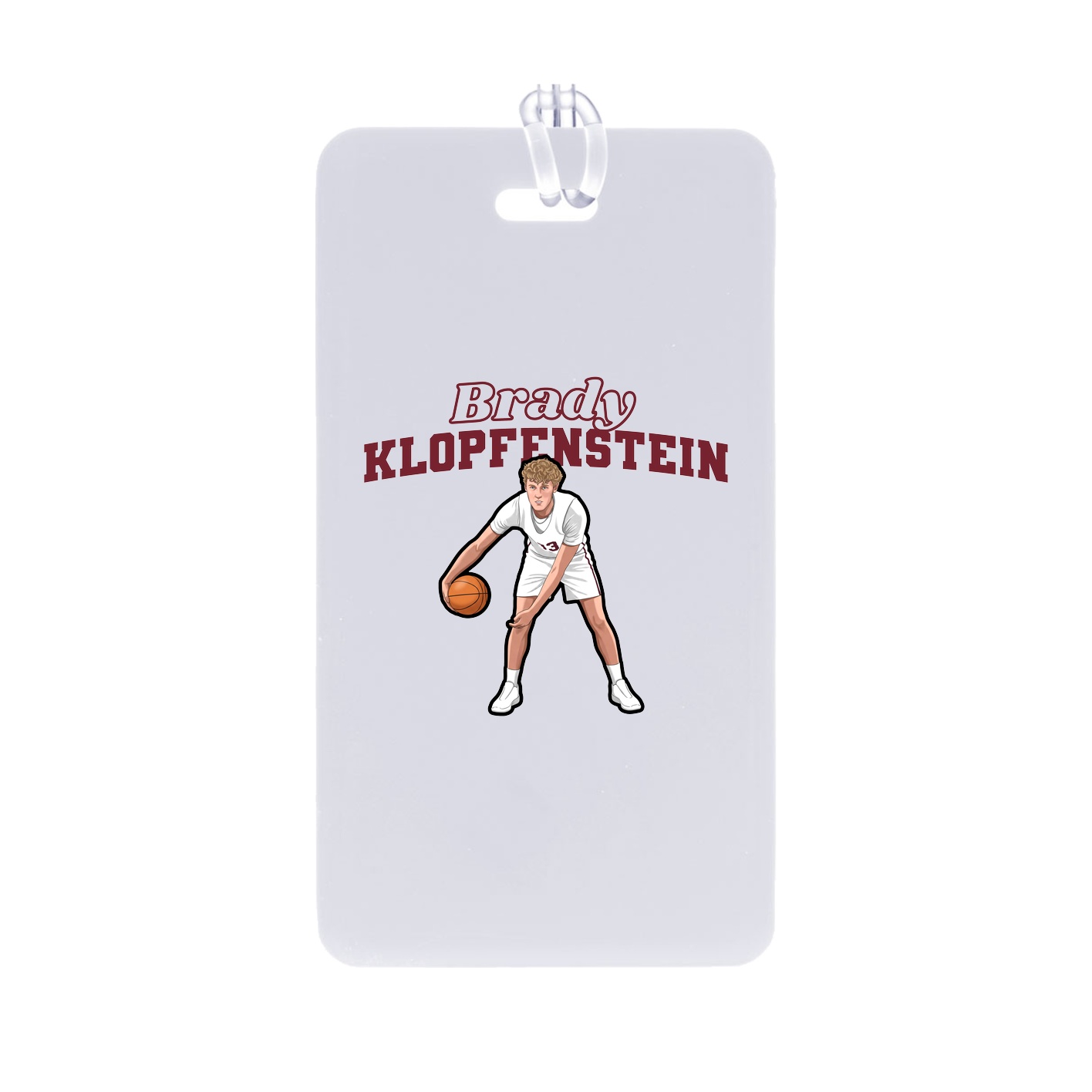 Bag Tag — Name Arch in Classic