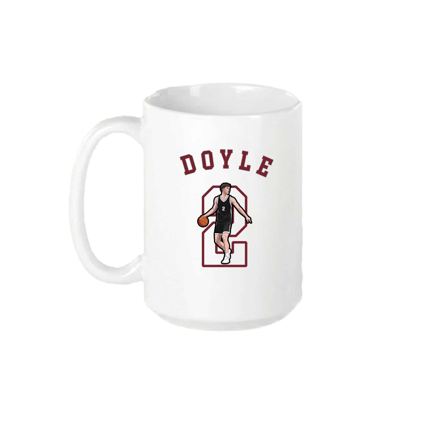 15oz Coffee Mug — Shirsey Arch in White