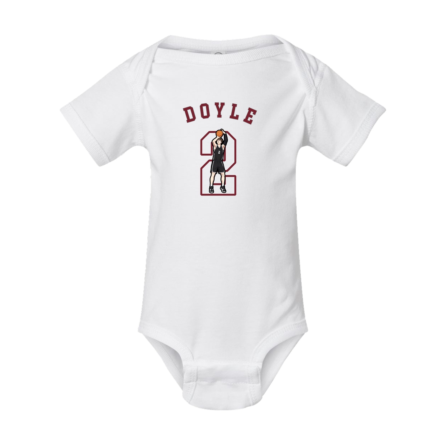 Baby Onesie — Shirsey Arch in White