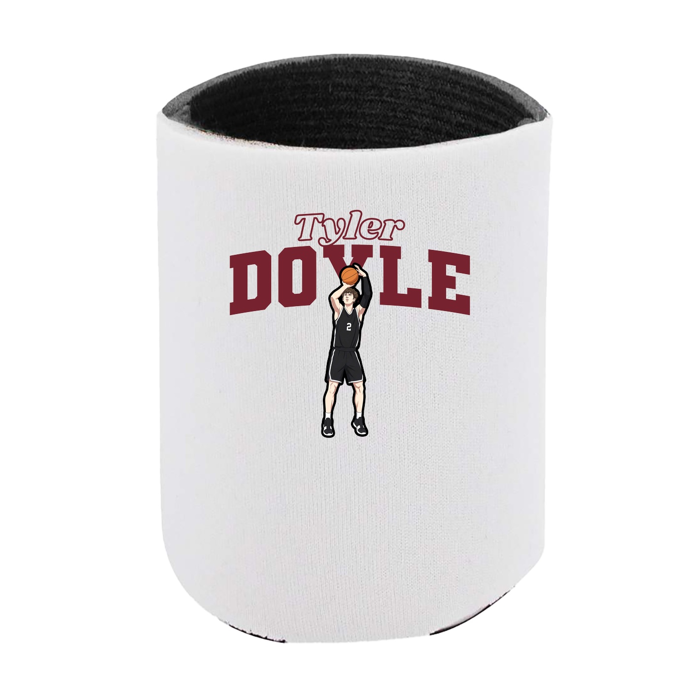 Can Holder — Name Arch in White