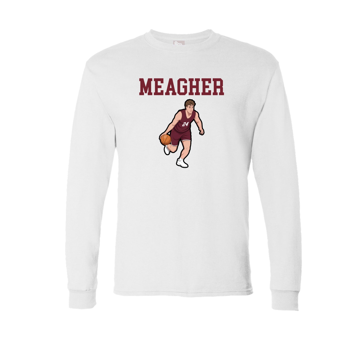 Long Sleeve Tee — Shirsey in White