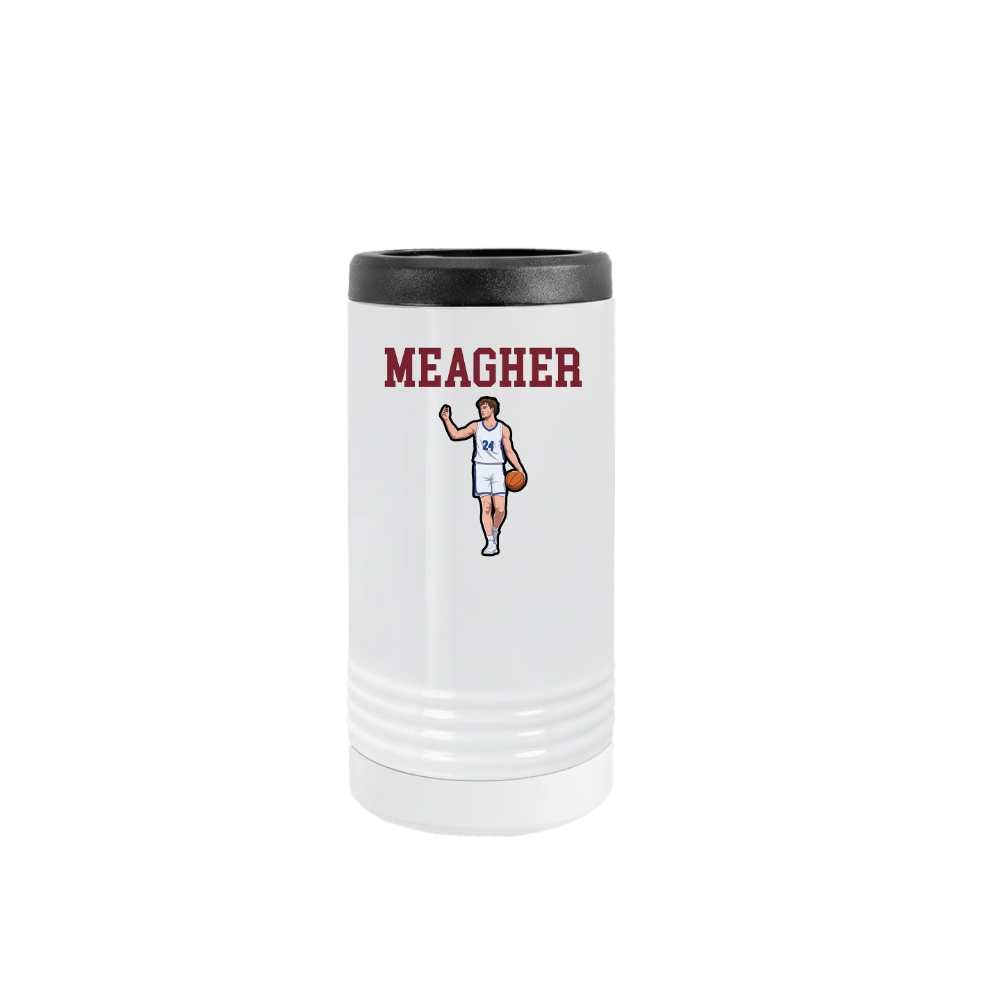 Slim Beverage Holder — Shirsey in White