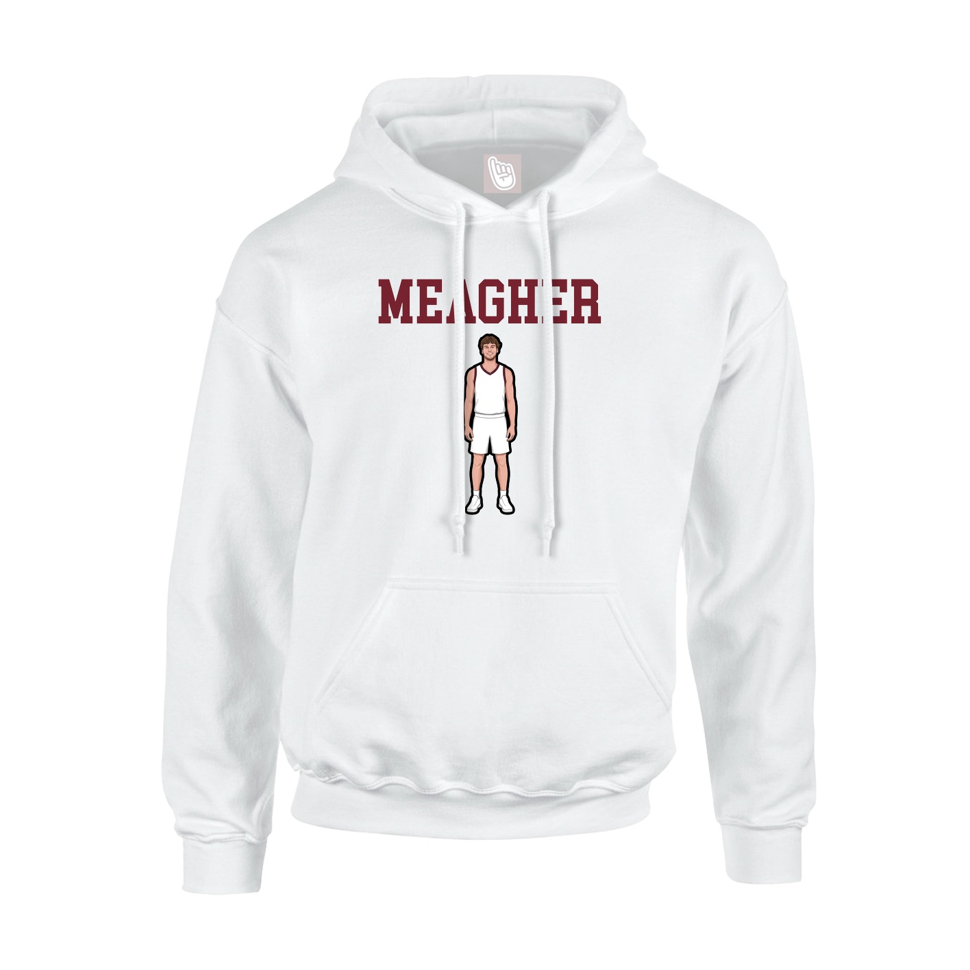 Hoodie — Shirsey in White