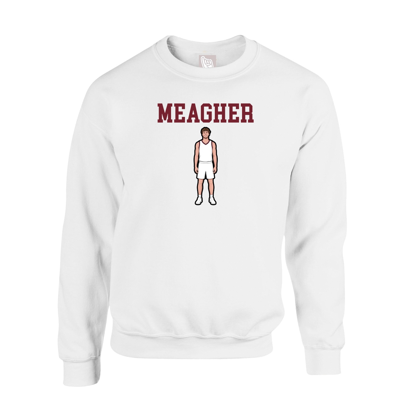 Fleece Crew — Shirsey in White