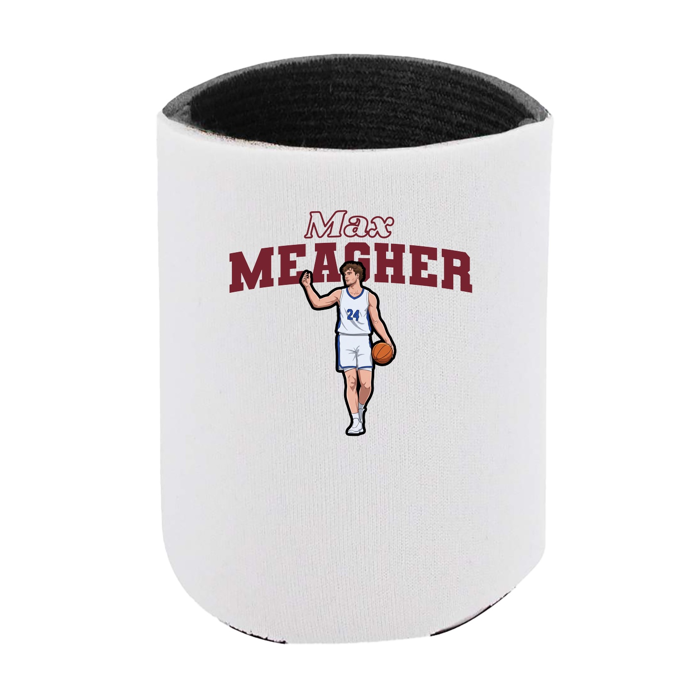 Can Holder — Name Arch in White