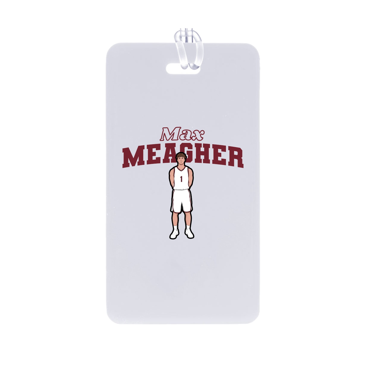 Bag Tag — Name Arch in Classic