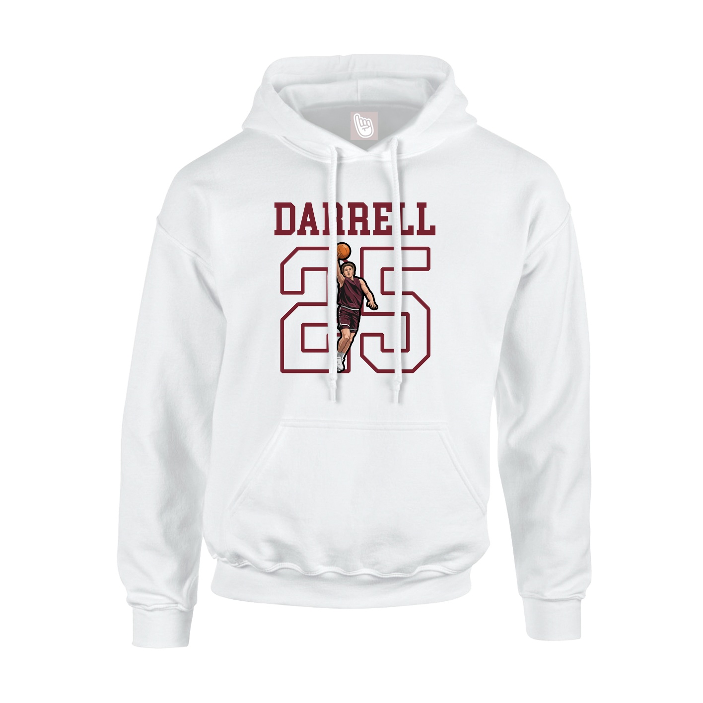 Youth Hoodie — Shirsey in White
