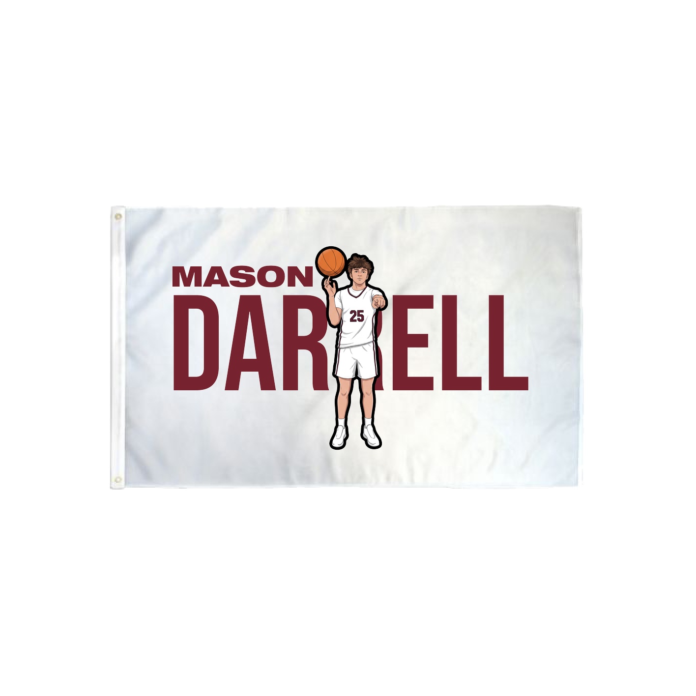 3x5 Flag — Player Name in Classic