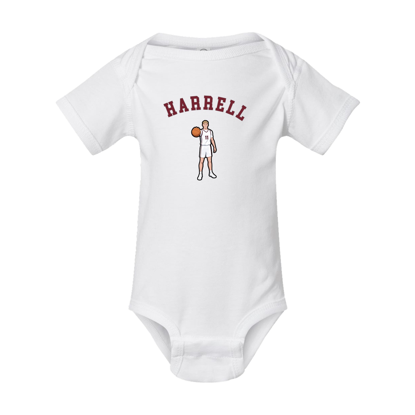 Baby Onesie — Shirsey Arch in White