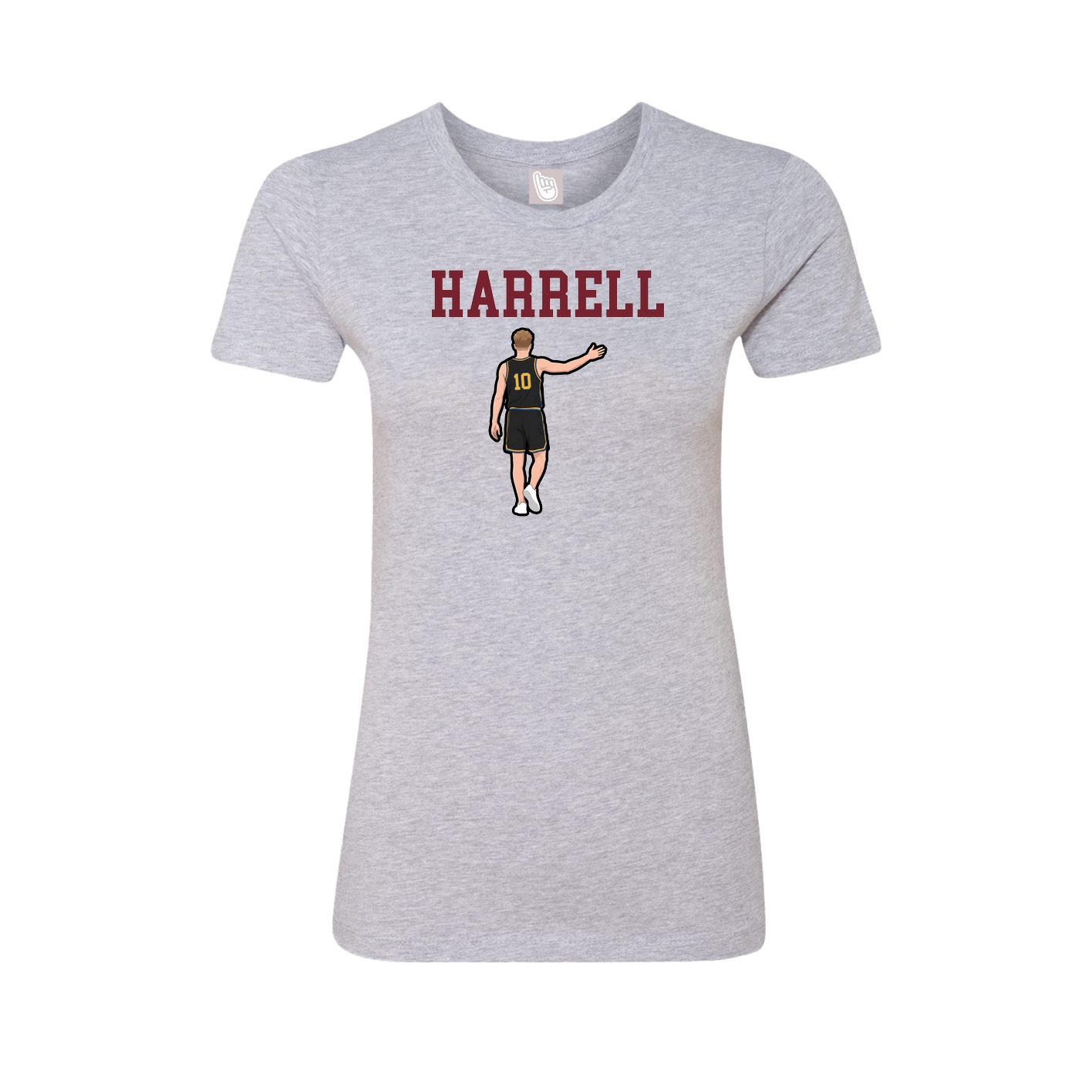 Fitted Women's Tee — Shirsey in Grey