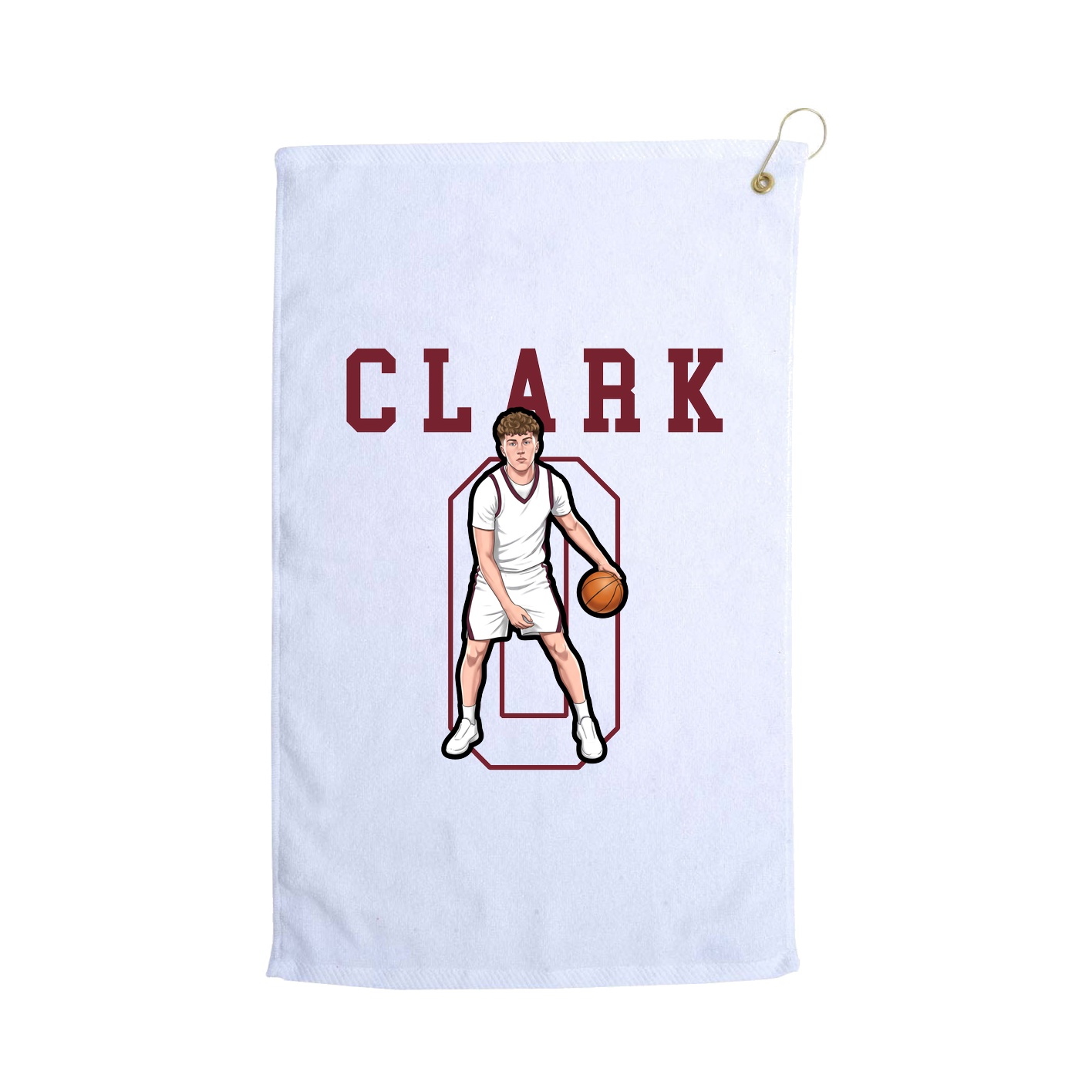 Golf Towel — Shirsey in White