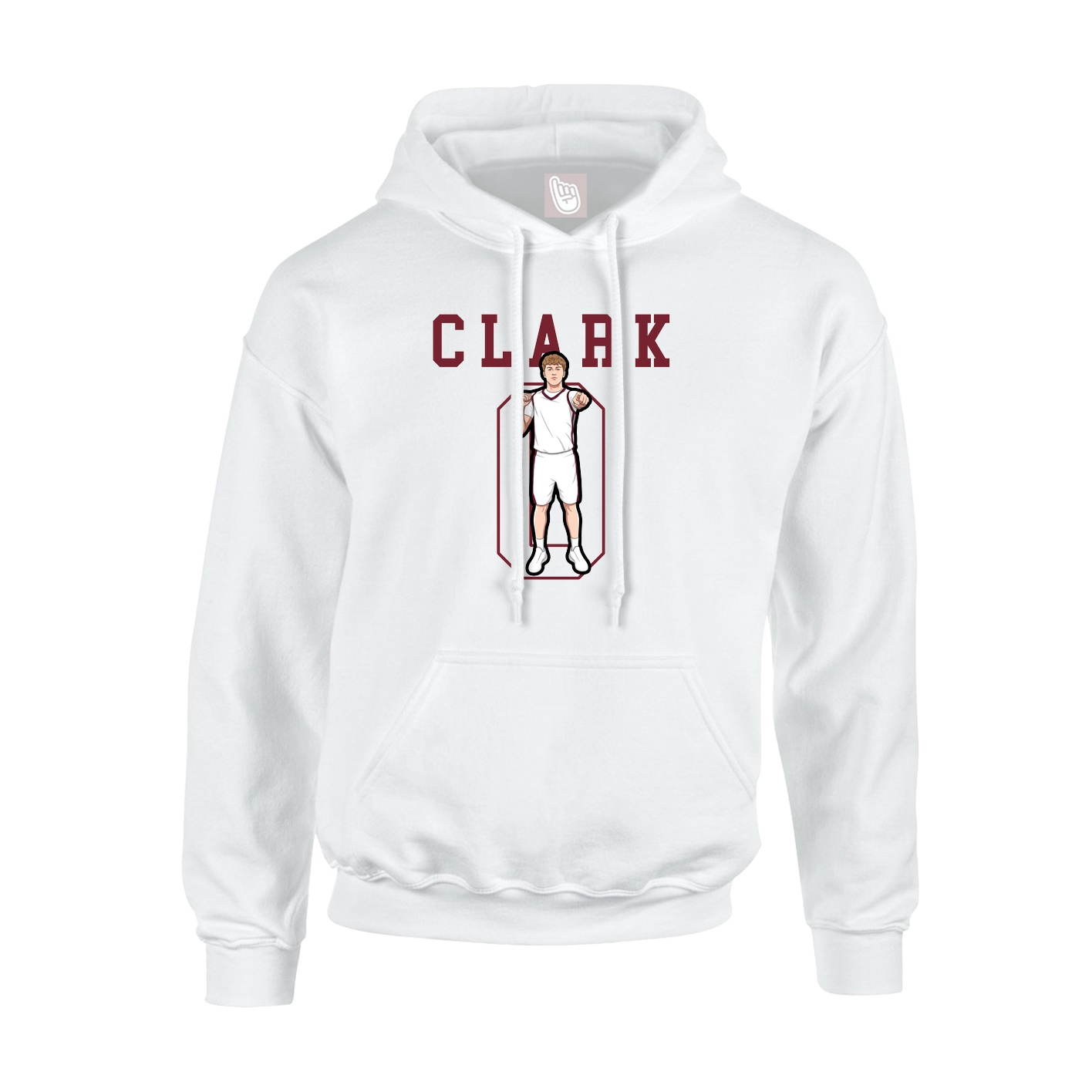 Hoodie — Shirsey in White