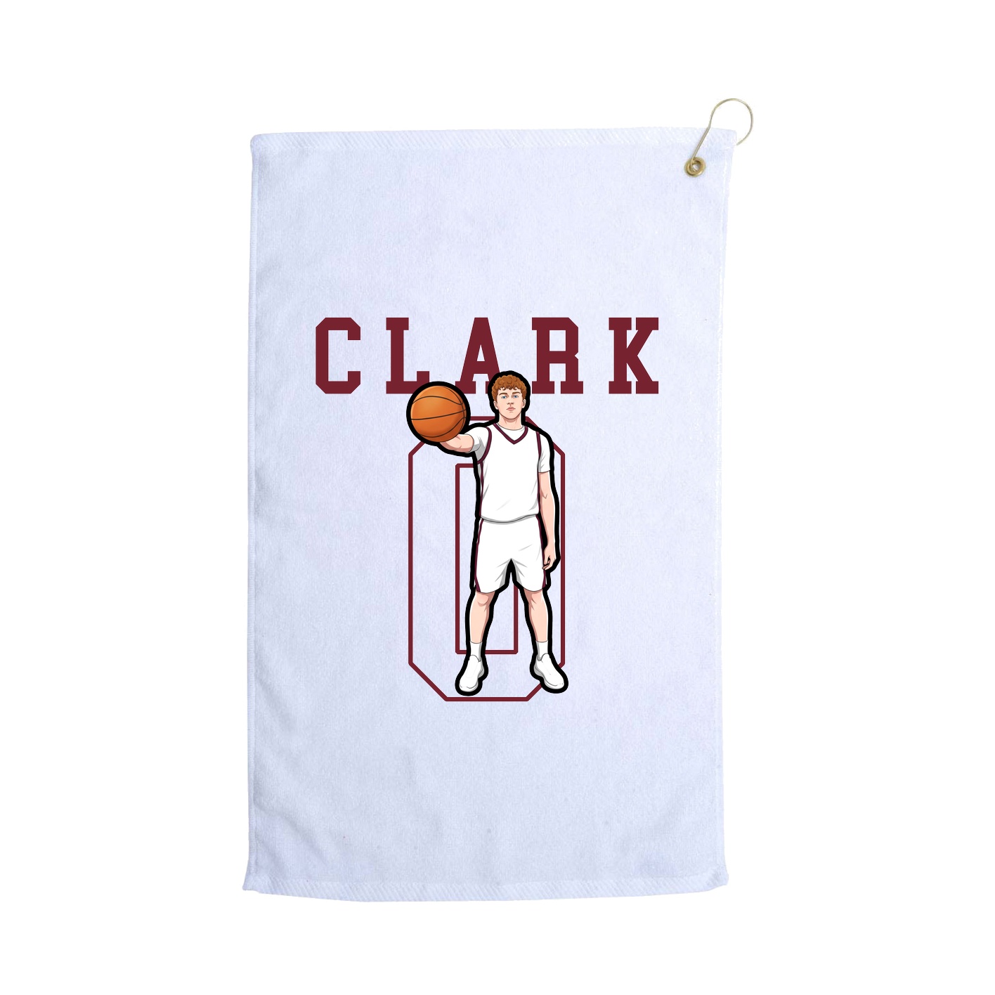 Golf Towel — Shirsey in White