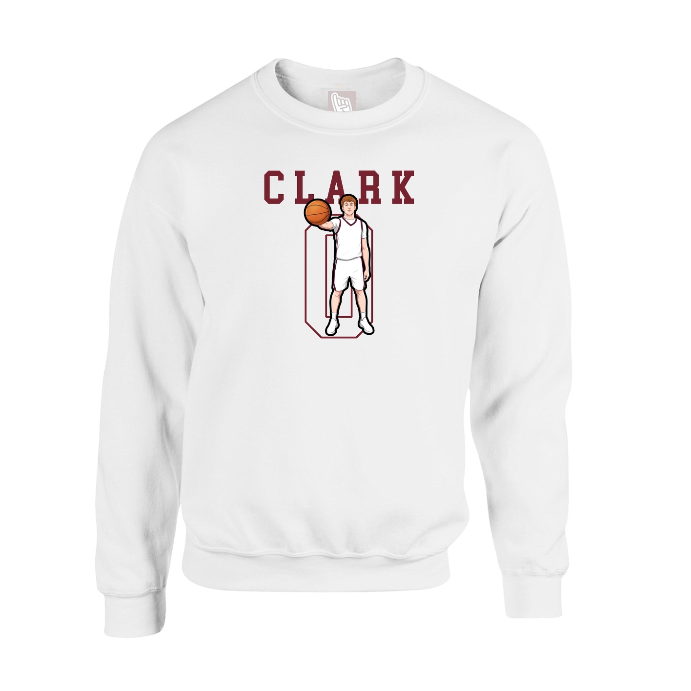 Fleece Crew — Shirsey in White