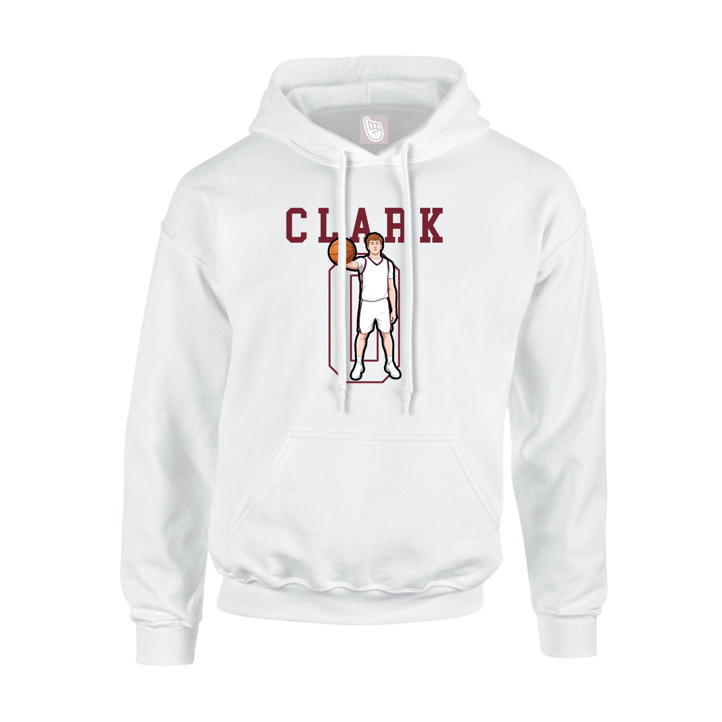 Youth Hoodie — Shirsey in White