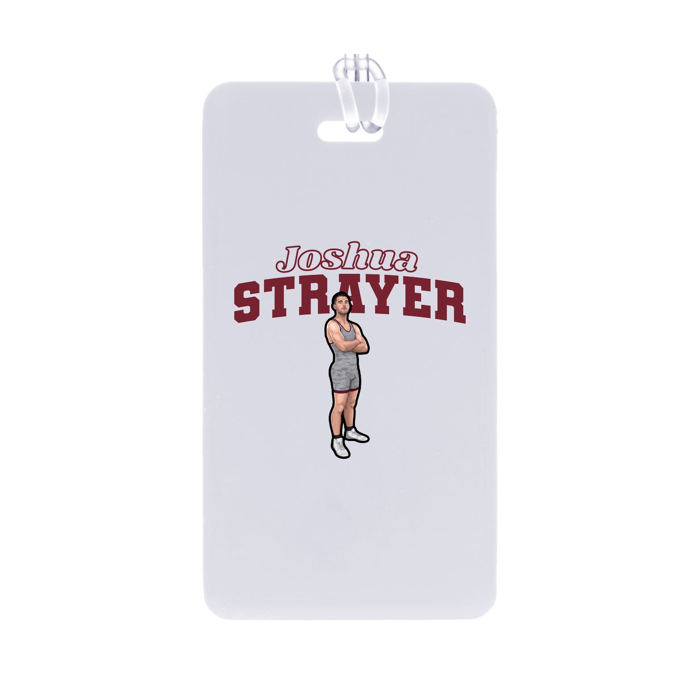 Bag Tag — Name Arch in Classic