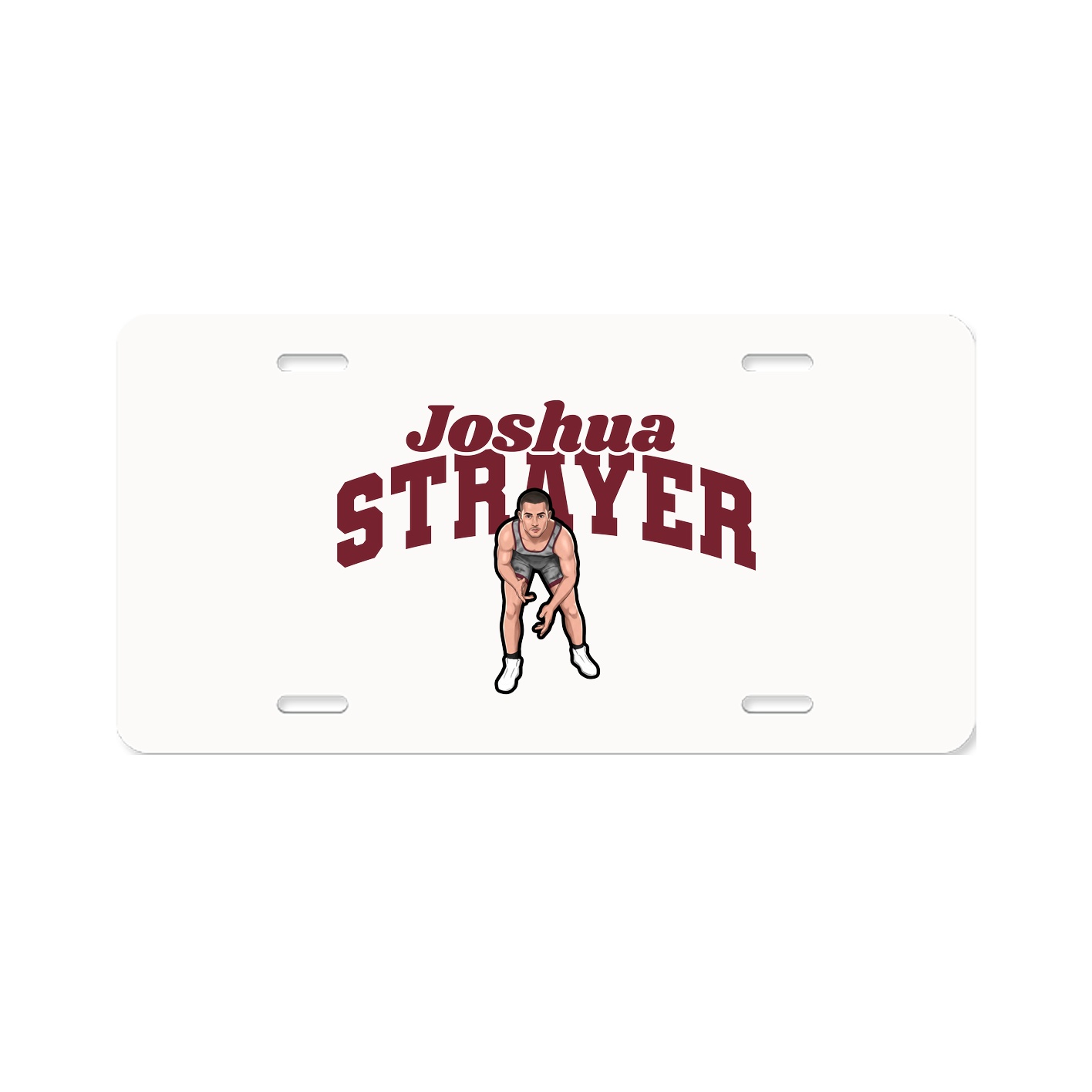 License Plate — Signature Arch in Classic