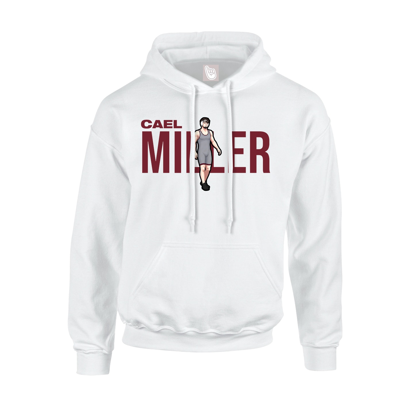 Hoodie — Player Name in White