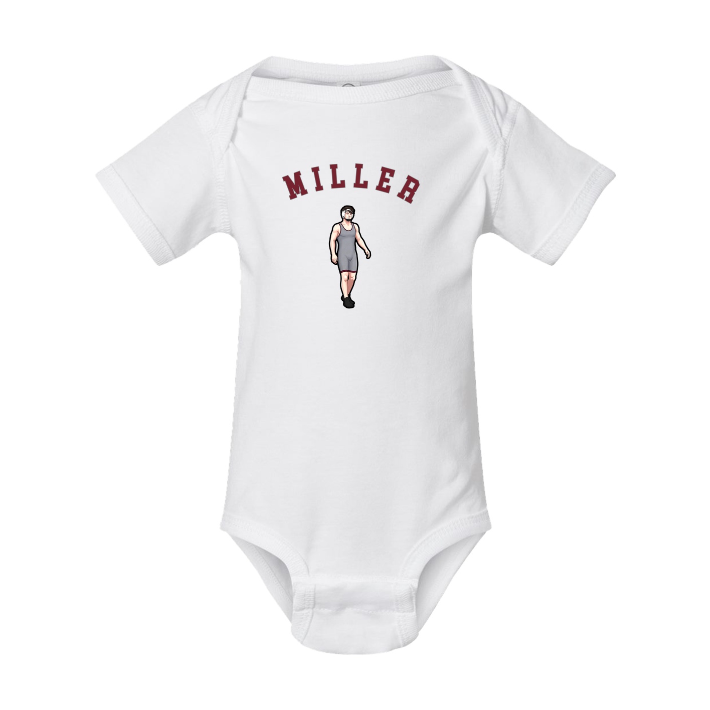Baby Onesie — Shirsey Arch in White