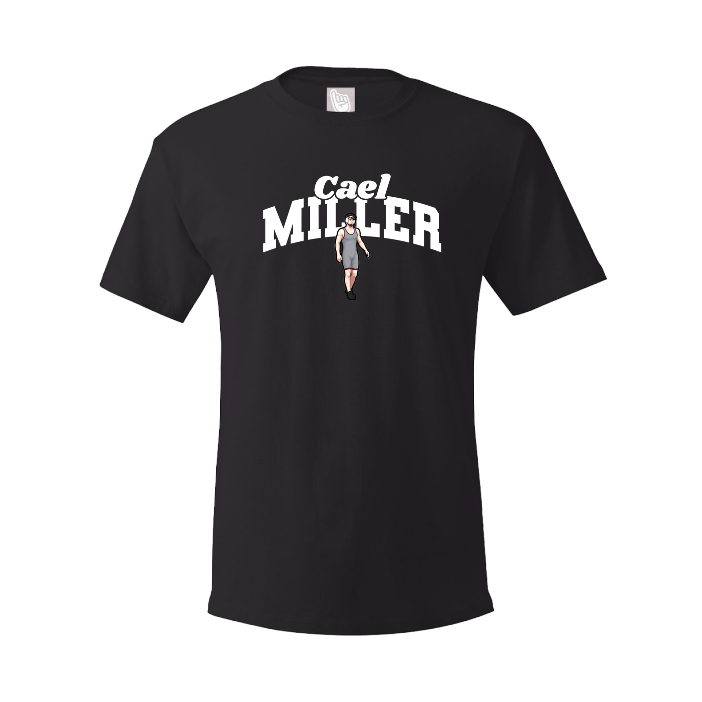 Youth Tee — Signature Arch in Black