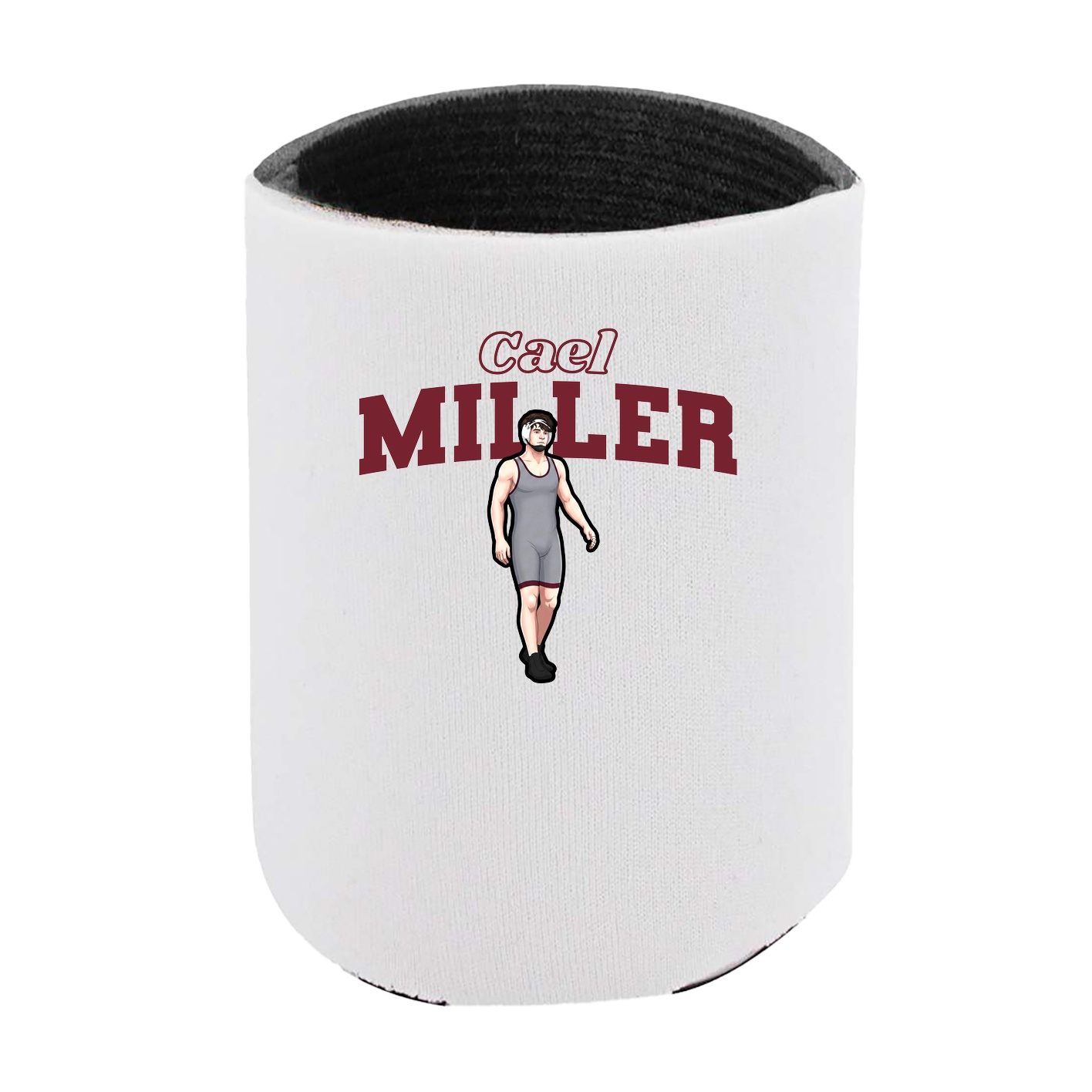 Can Holder — Name Arch in White