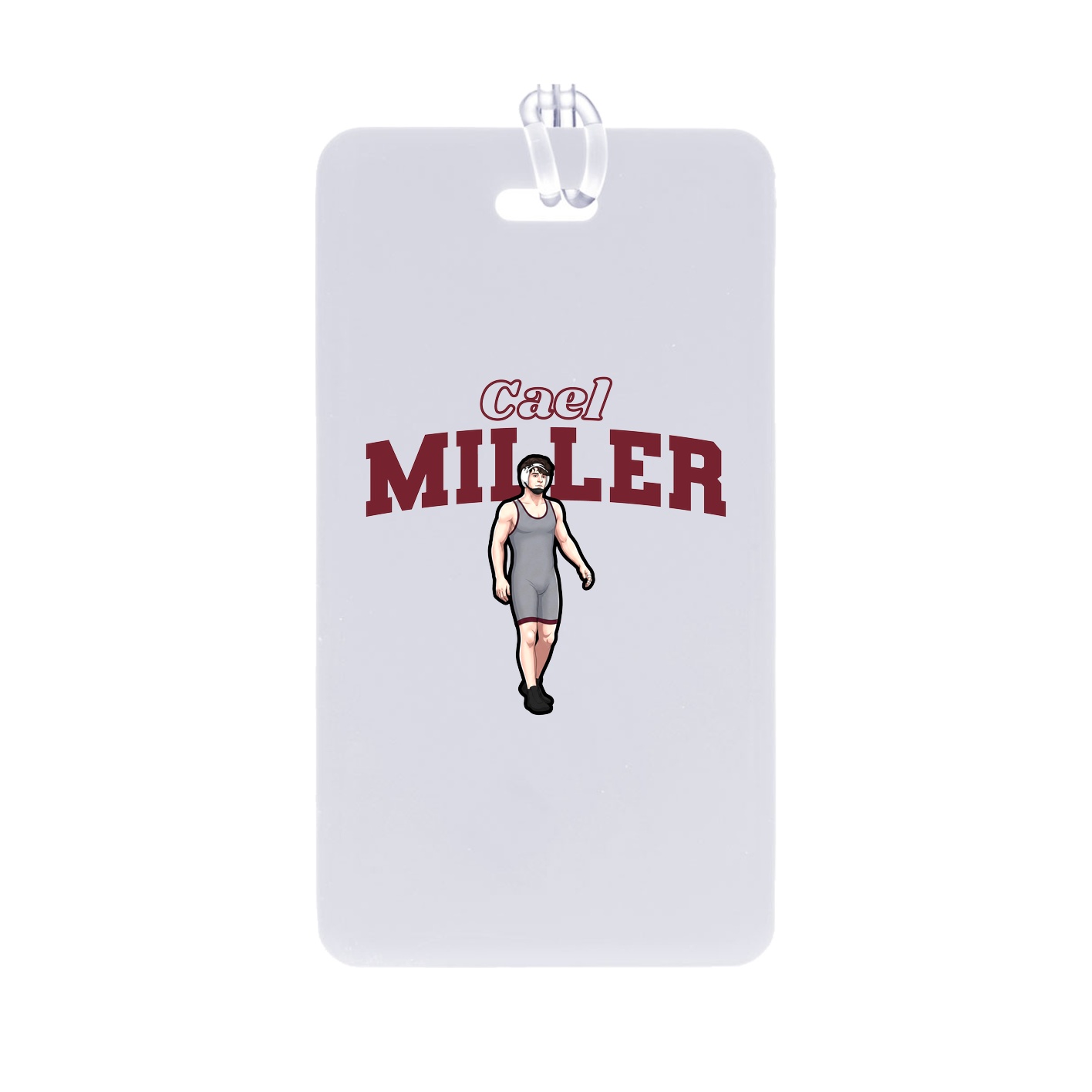 Bag Tag — Name Arch in Classic