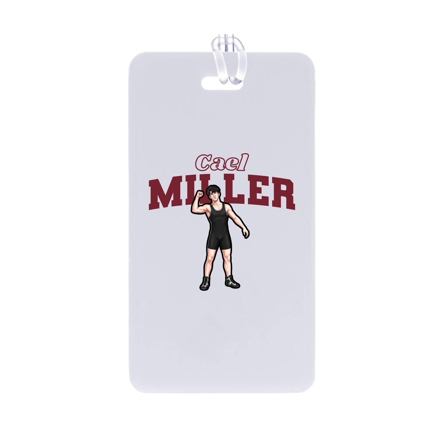 Bag Tag — Name Arch in Classic