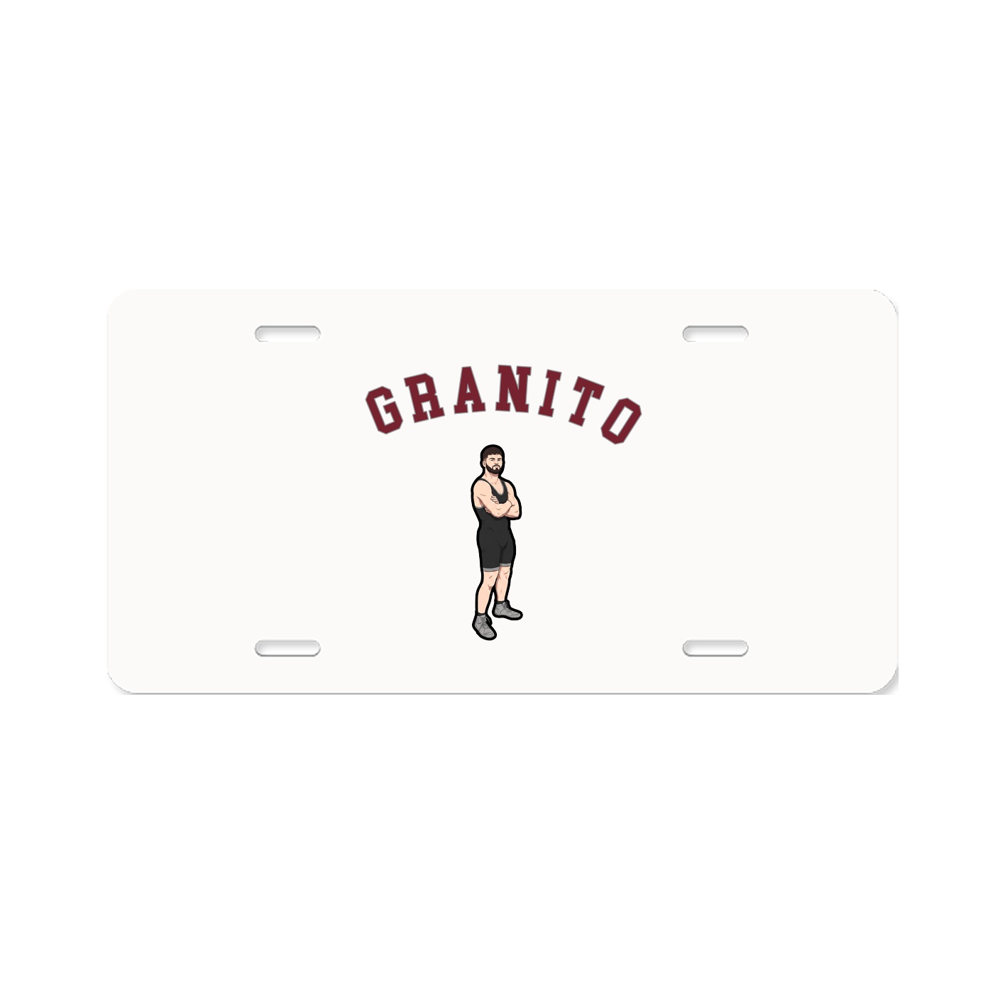 License Plate — Shirsey Arch in Classic