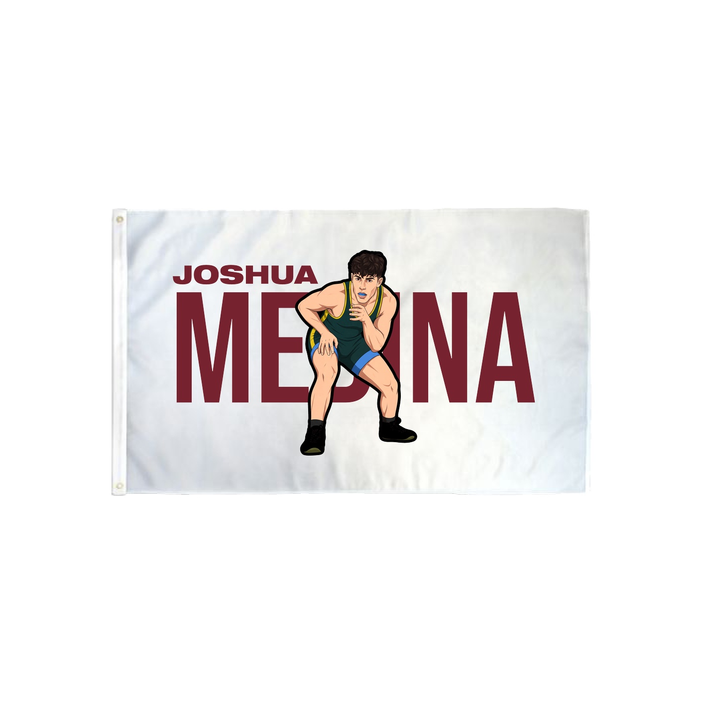 3x5 Flag — Player Name in Classic