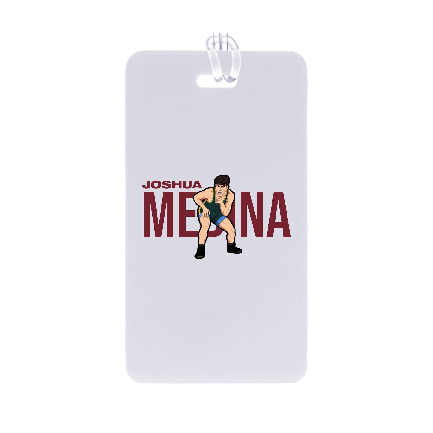 Bag Tag — Player Name in Classic