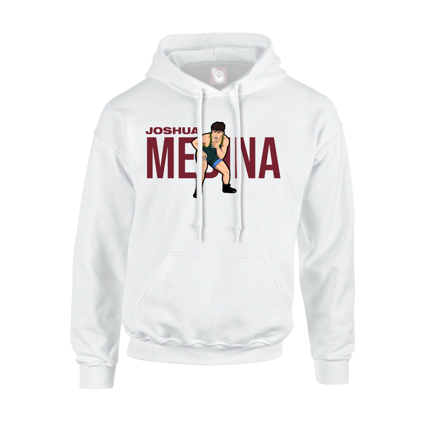 Hoodie — Player Name in White