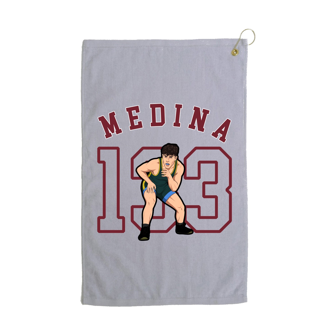 Golf Towel — Shirsey Arch in Grey