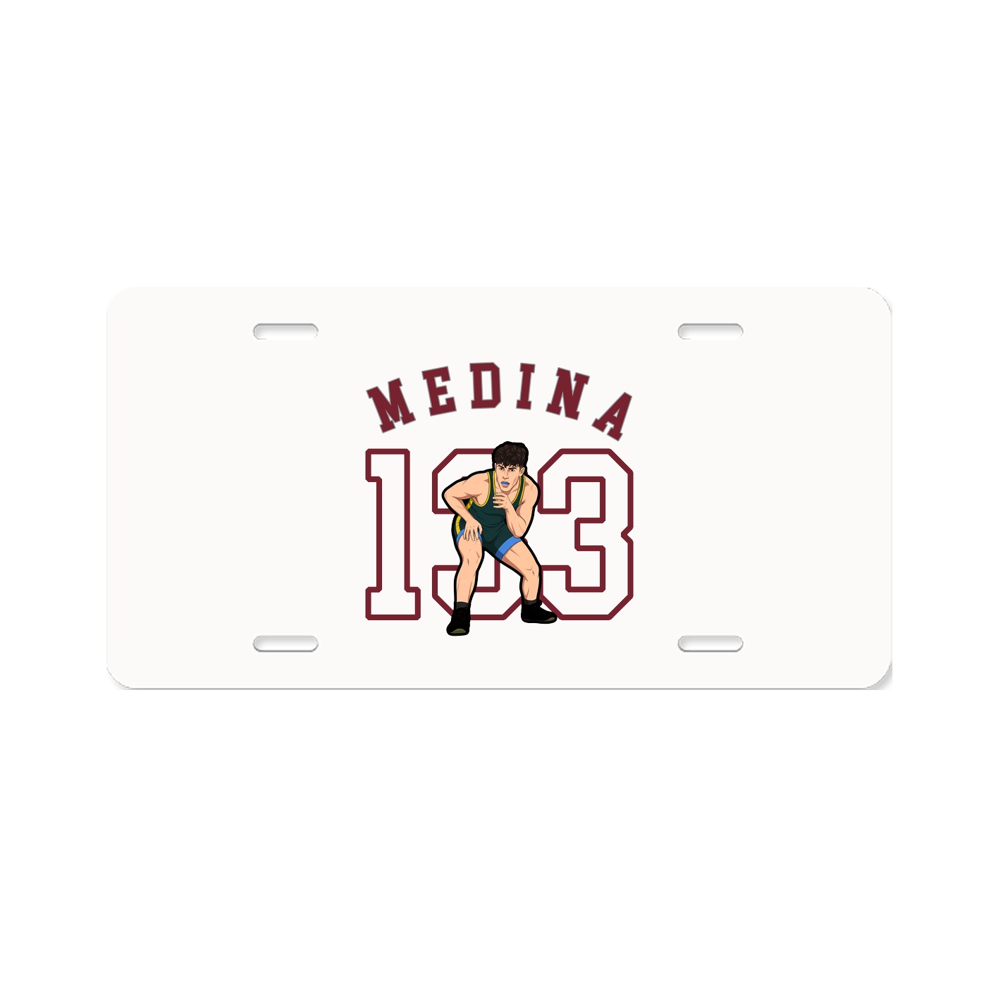 License Plate — Shirsey Arch in Classic