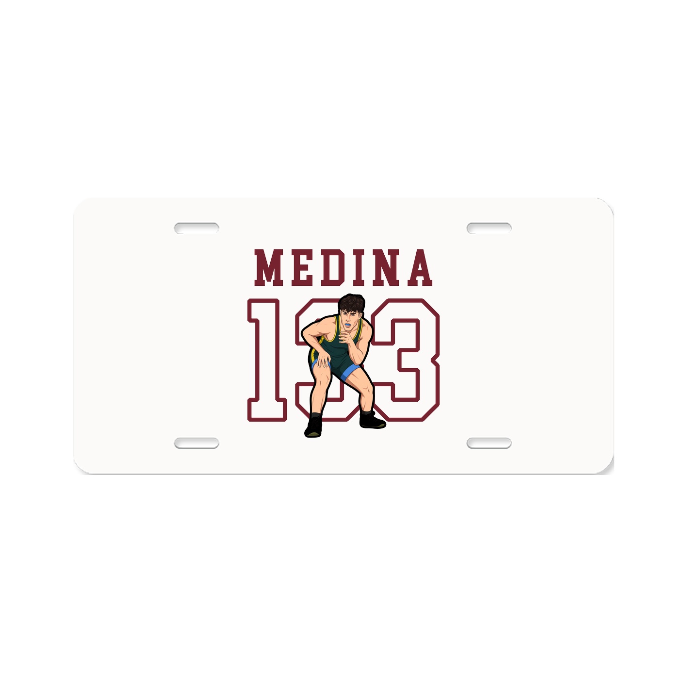 License Plate — Shirsey in Classic