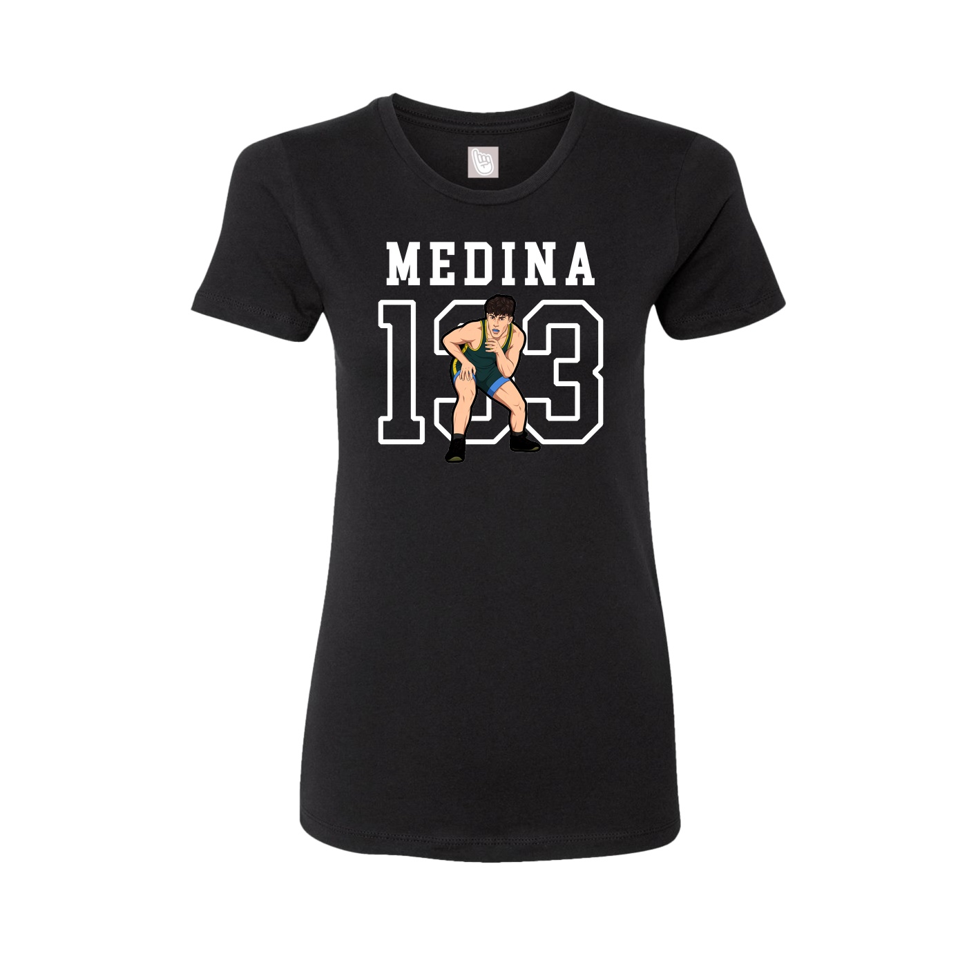 Fitted Women's Tee — Shirsey in Black