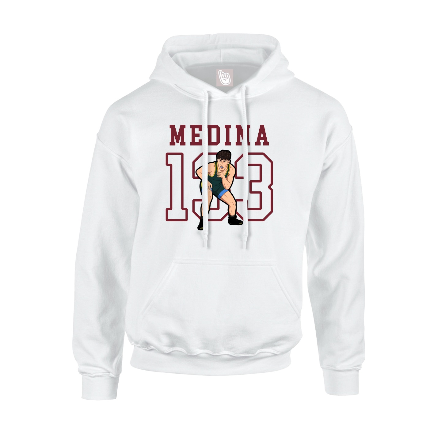 Youth Hoodie — Shirsey in White